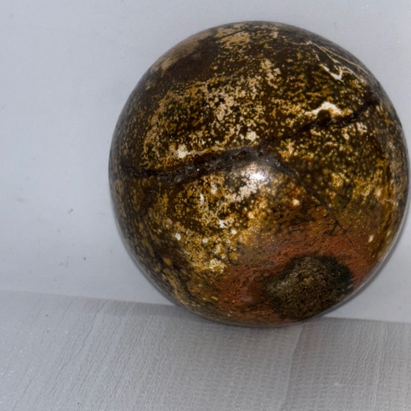 Bronzite Gold and Brown Natural Stone Sphere